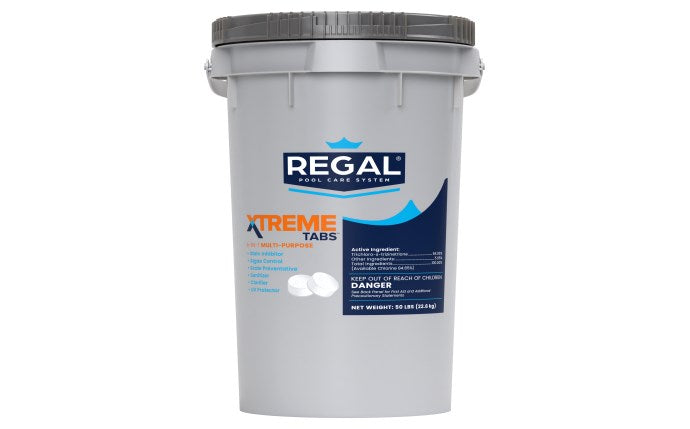 Regal Xtreme Chlorine Tabs 50 Lb Pool Water Care Solution