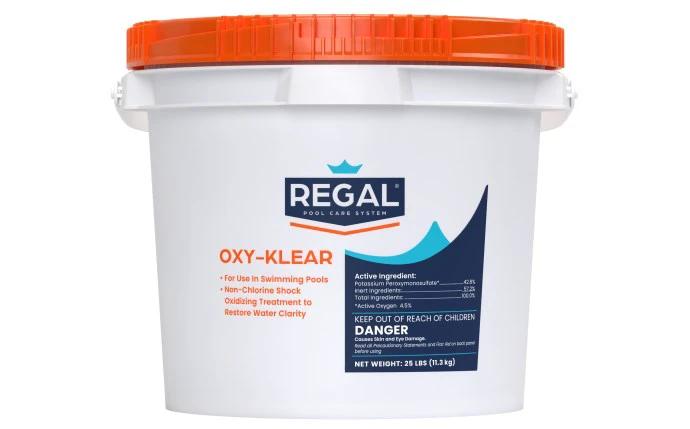 25 lb Oxy Klear Non-Chlor Shock Pail by Duckies Pool Supply
