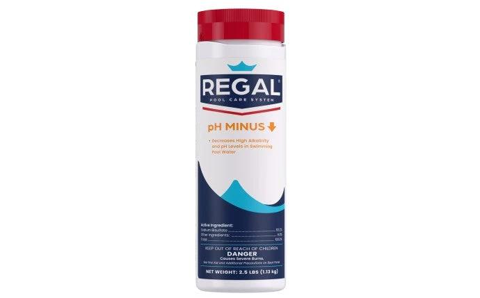 Regal 2.5 lb pH Minus Bottle by Regal Pool Products