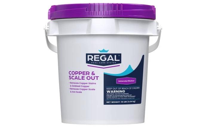 Regal 10 lb Copper and Scale Out Pail by Regal Pool Products