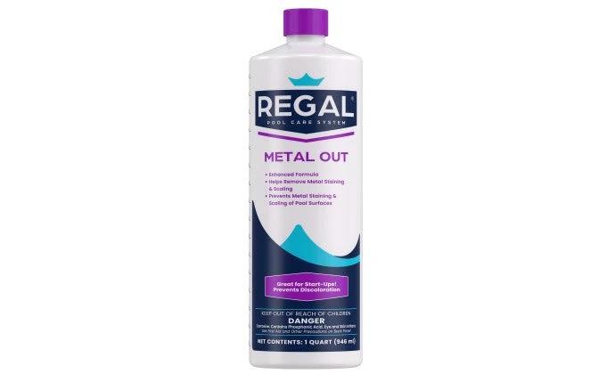 Regal 1 qt Metal Out Bottle by Regal Pool Products