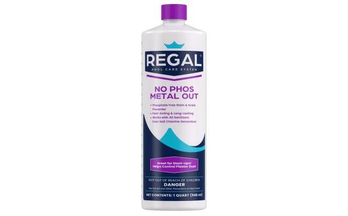 Regal 1 qt No Phos Metal Out Bottle by Regal Pool Products