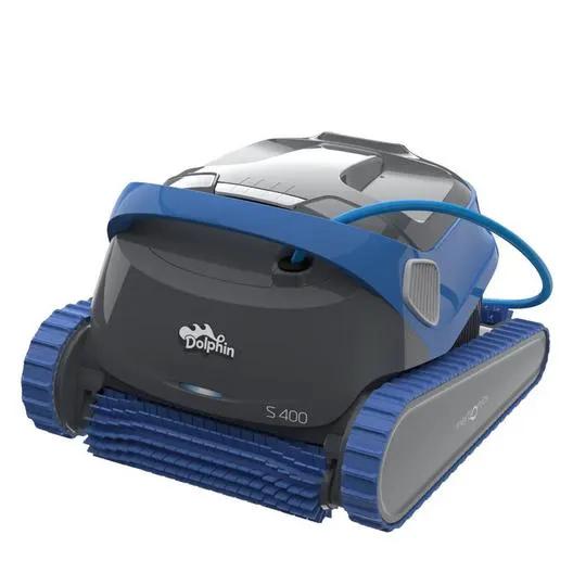 Dolphin - S400 Robotic Pool Cleaner With MyDolphin Plus App Control and Caddy by Duckies Pool Supply