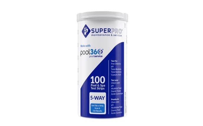 Test Strips FC/PH/TA/TH/CYA 100 Count by Duckies Pool Supply