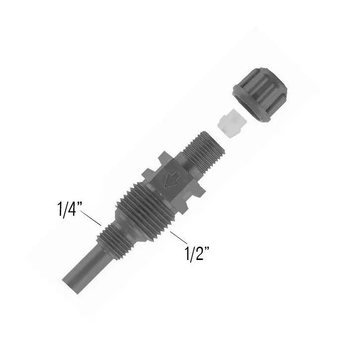 Stenner Injection Check Valve 1/4" Stenner Injection Check Valve 1/4In | UCDBINJ by Stenner