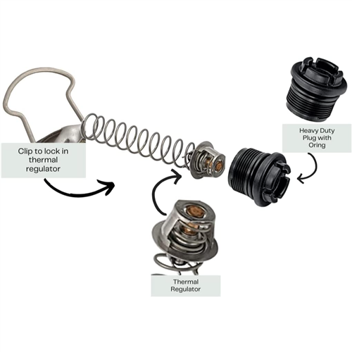 Swimables Mastertemp Max-E-Therm Style Thermal Regulator Kit SW-41-010 by Duckies Pool Supply