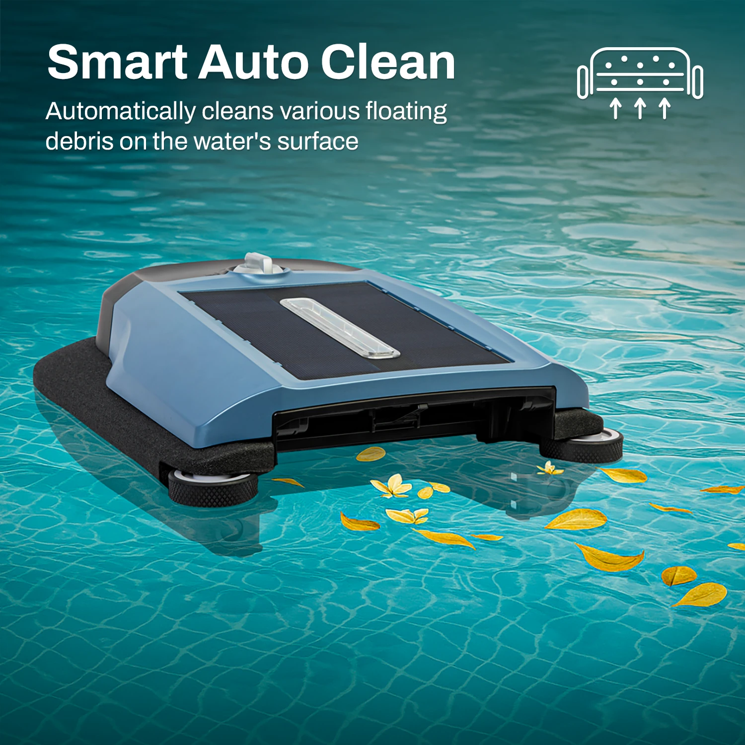Betta Flex - Solar-Powered Robotic Pool Skimmer by Betta