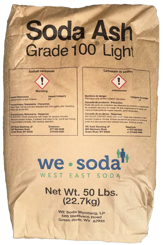 Soda Ash Lite 50 Lbs Bag for Pool Alkalinity and pH Balance by Duckies Pool Supply