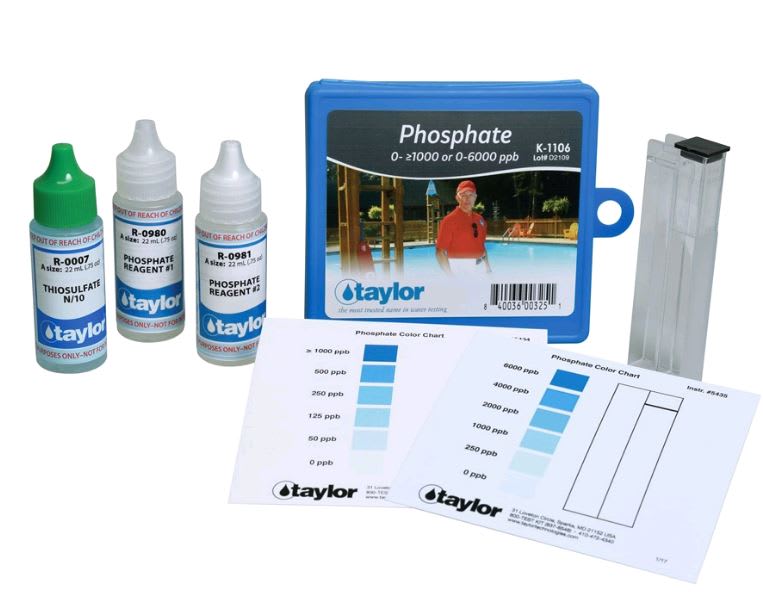 Taylor Color Card Phosphate Test Kit | K-1106 by Taylor