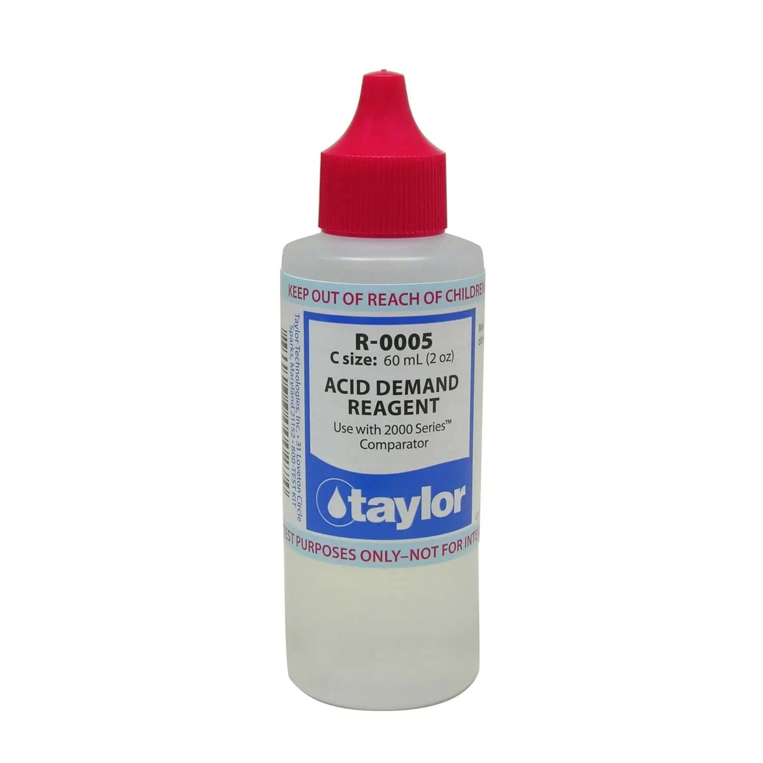 Taylor Acid Demand Reagent, 2000 Series, 2 oz, 12/Pack | R-0005-C-12 by Taylor