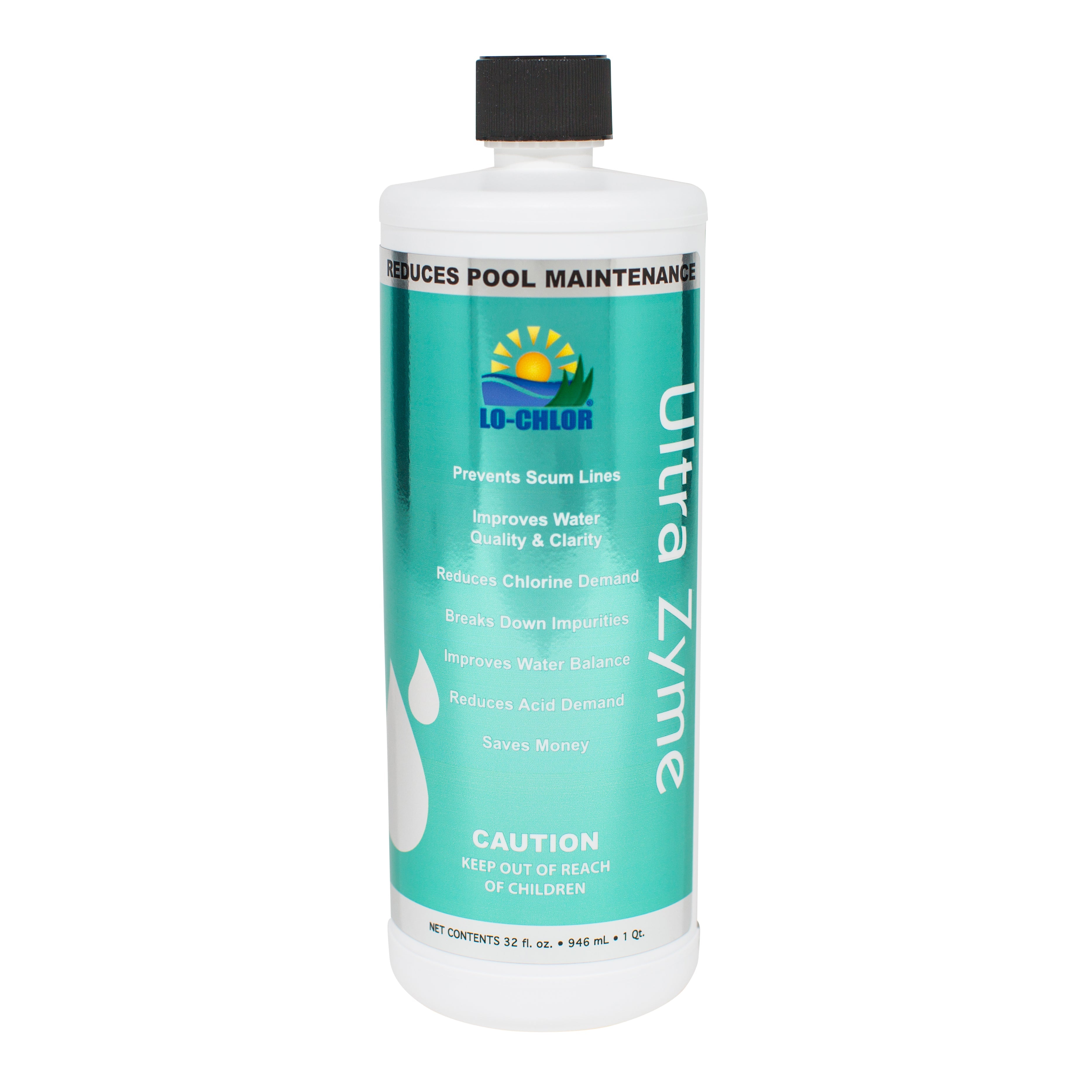 Lo-Chlor Ultra Zyme Liquid Formula for Easy Pool Water Treatment