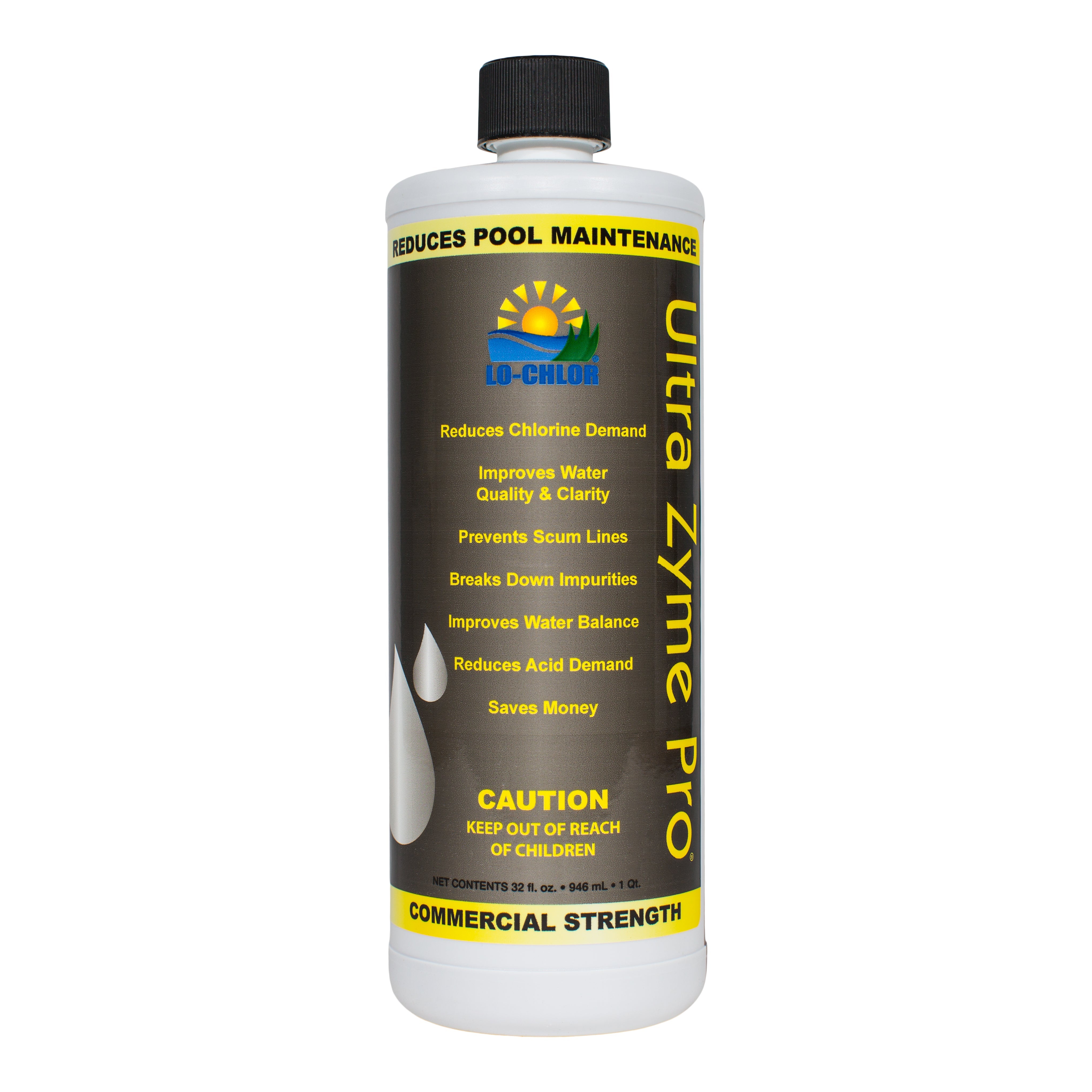 Lo-Chlor Ultra Zyme Pro Commercial Strength Hard Water Treatment for Pools