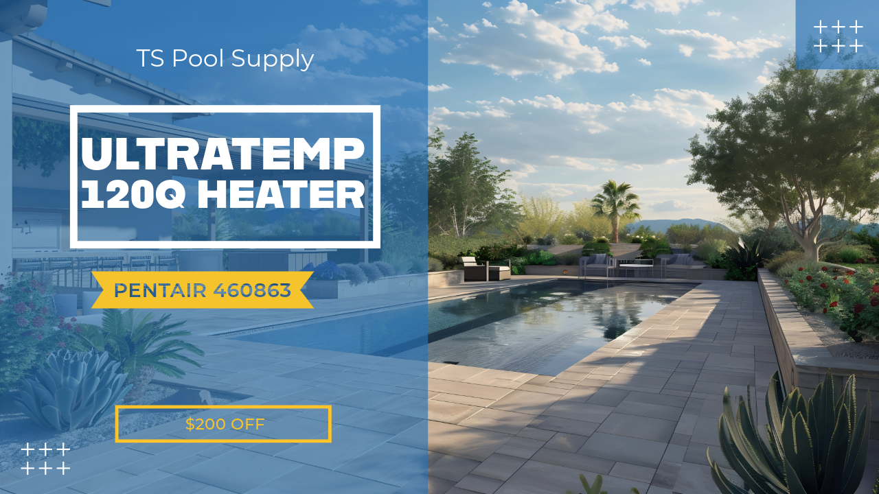 Pentair UltraTemp 120Q Energy Efficient Pool Heat Pump