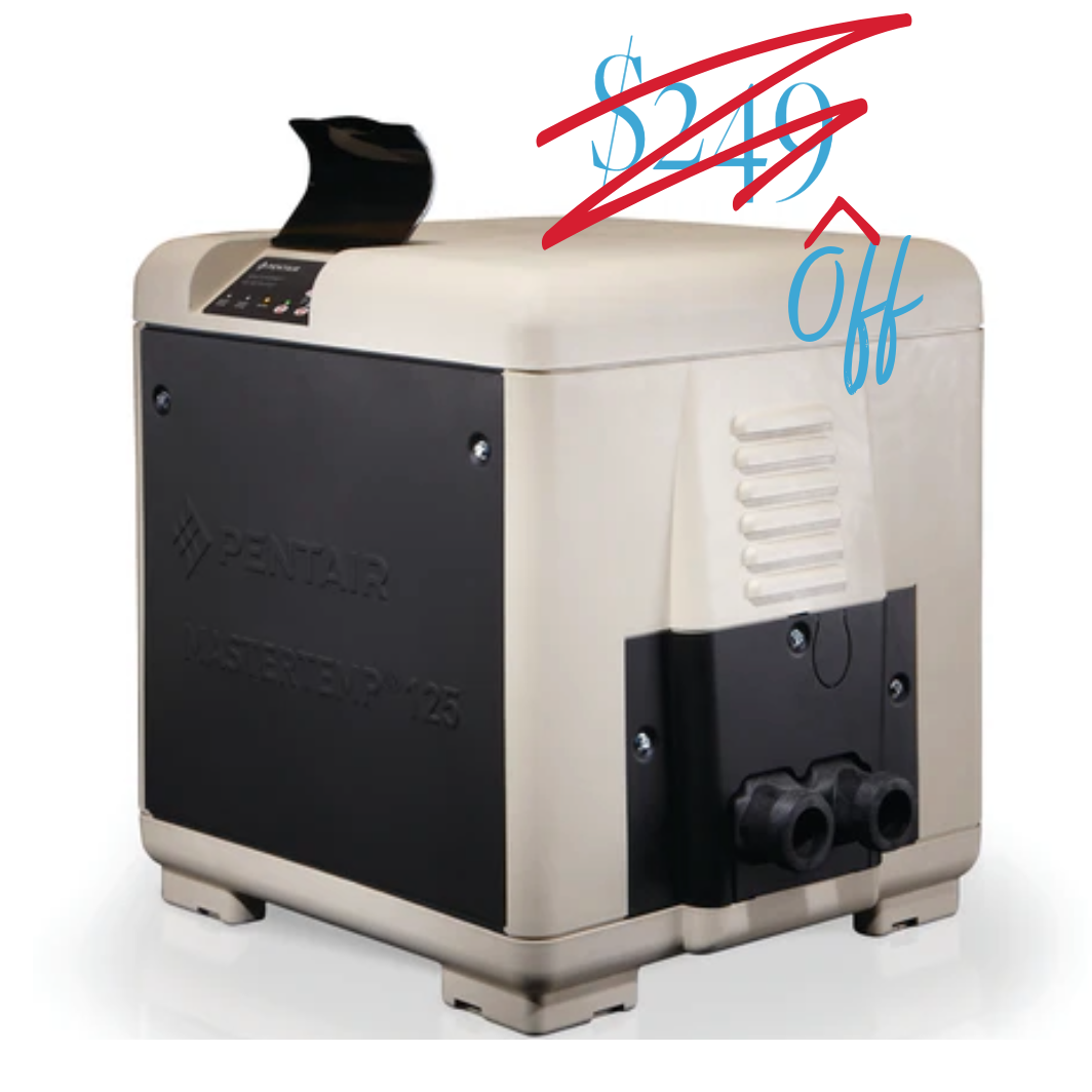 Pentair MasterTemp 200 Natural Gas Pool Heater Premium