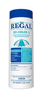Regal Dy Chlor II Granular 2 Lbs Pool And Spa Sanitizer