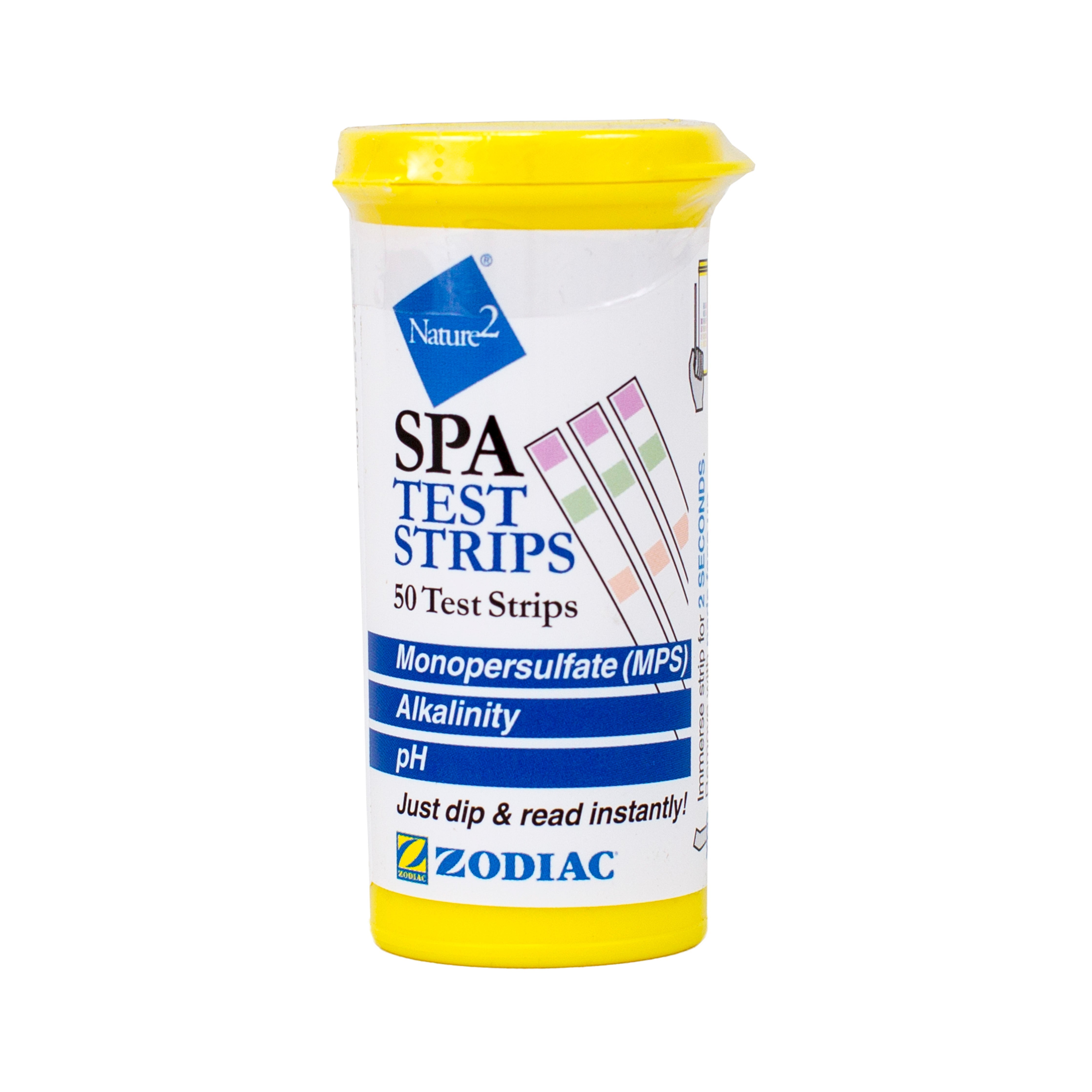 Nature 2 Spa Test Strips for Easy Pool Water Testing and Maintenance