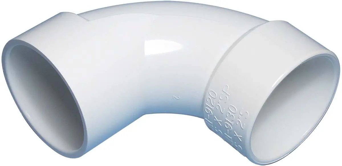 Elbow, 2" Socket x Socket Sweep PVC by Waterway