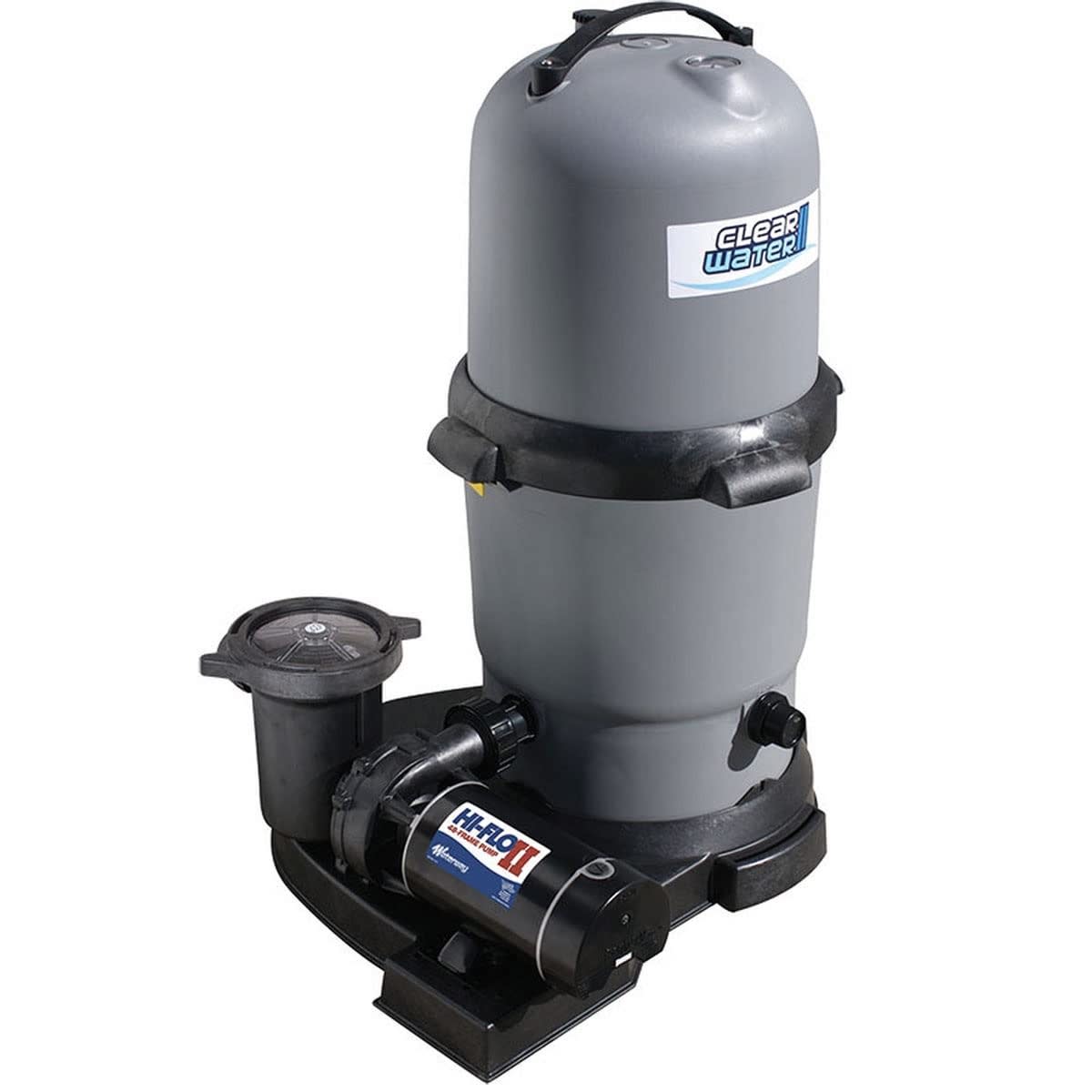 Waterway ClearWater II 100 sf A/G Cartridge Filter System w/ 1HP Pump TL | 522-5147-3S by Waterway