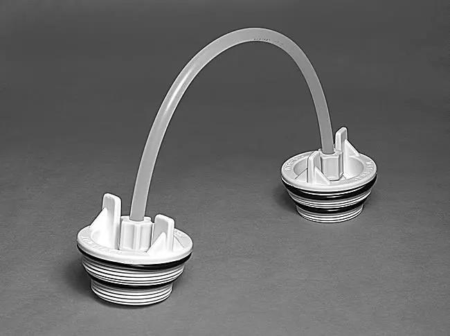 Waterway Renegade Gunite Skimmer Equalizer Valve, White | 540-6010 by Waterway
