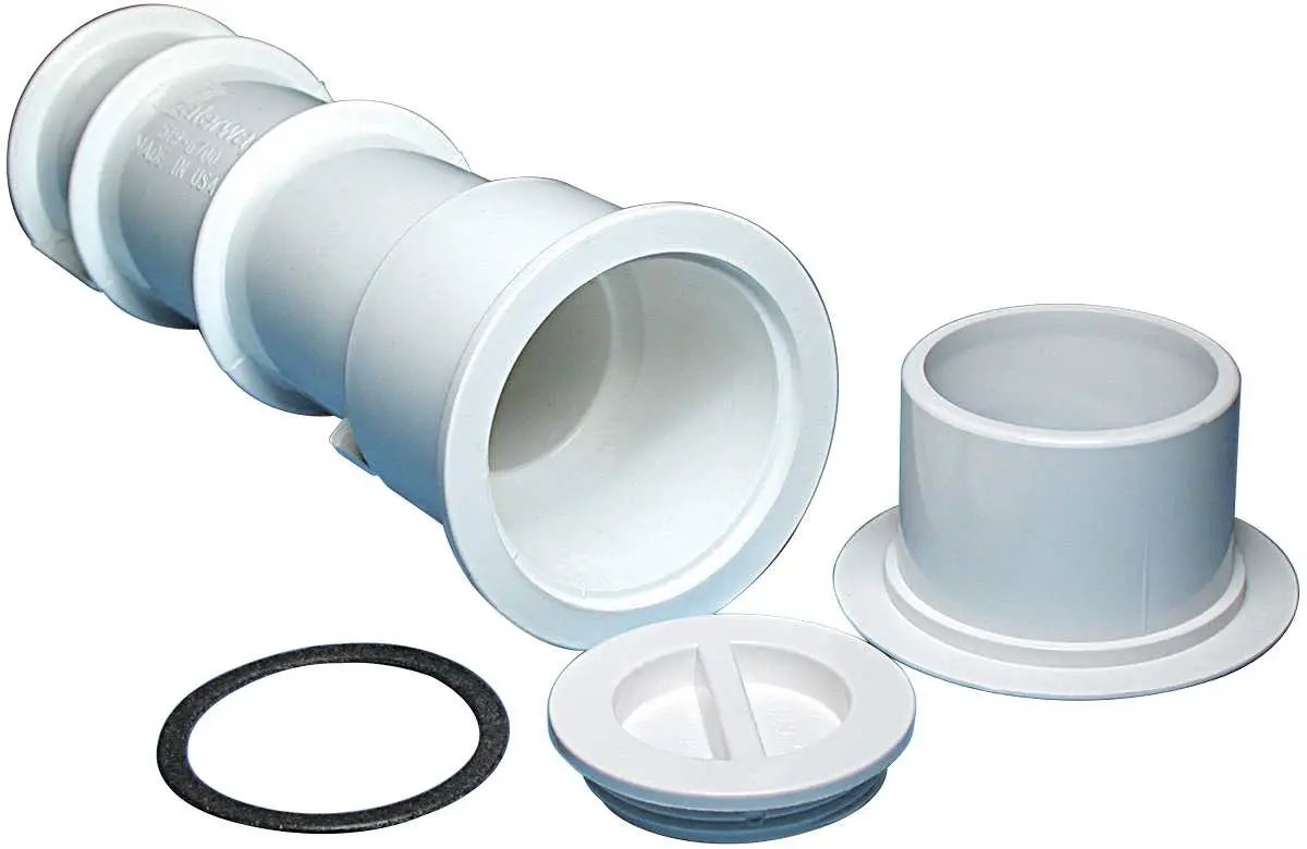 Waterway Volleyball Pole Holder Assembly White | 540-6700 by Waterway