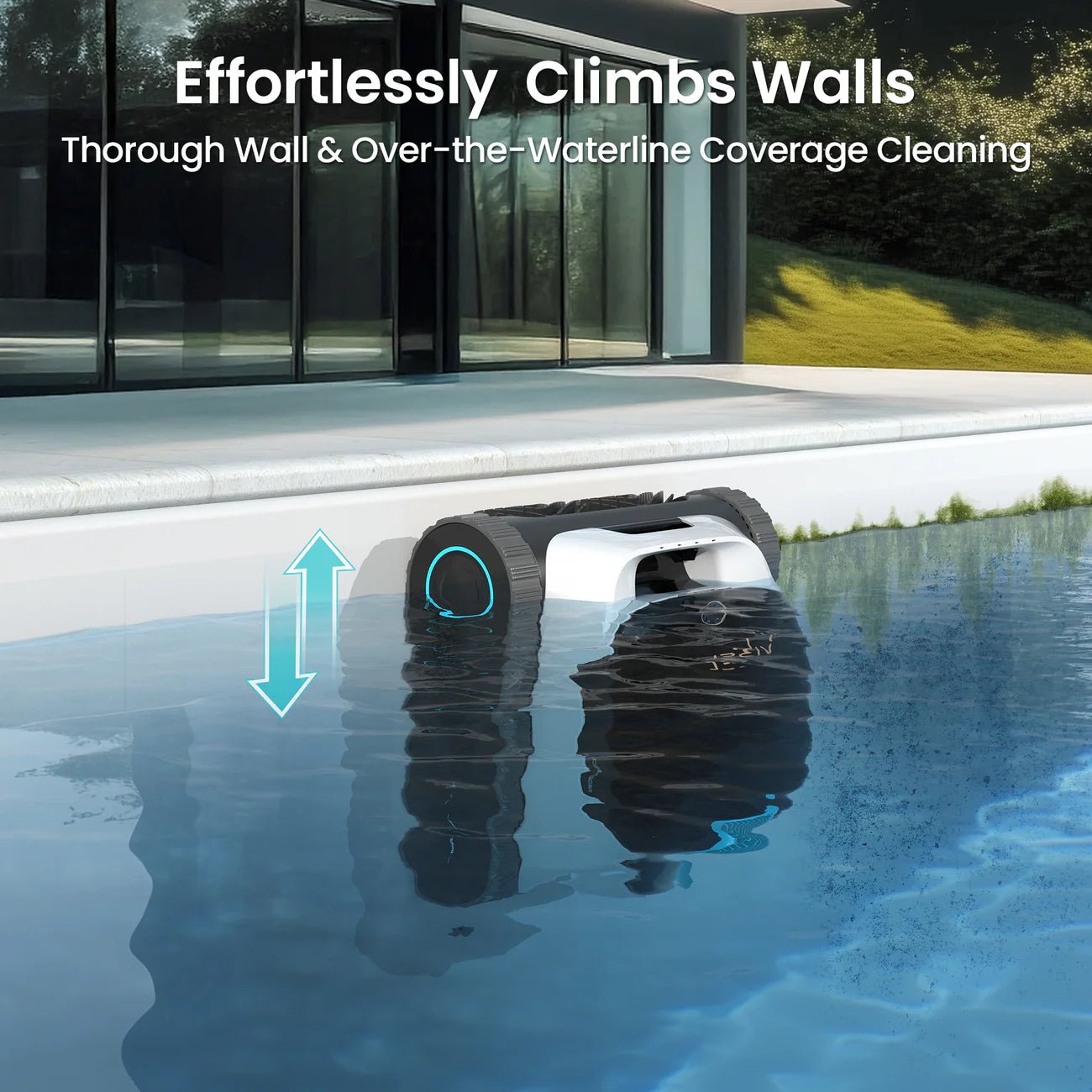 Aiper Scuba P1 Cordless Robotic Pool Cleaner With WavePath Navigation