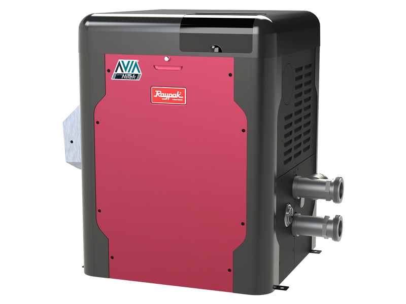 Raypak AVIA 264K BTU Natural Gas Pool Spa Heater WiFi