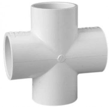 Lasco 2" SCH40 Cross Slip x Slip x Slip x Slip, 420-020 by LASCO