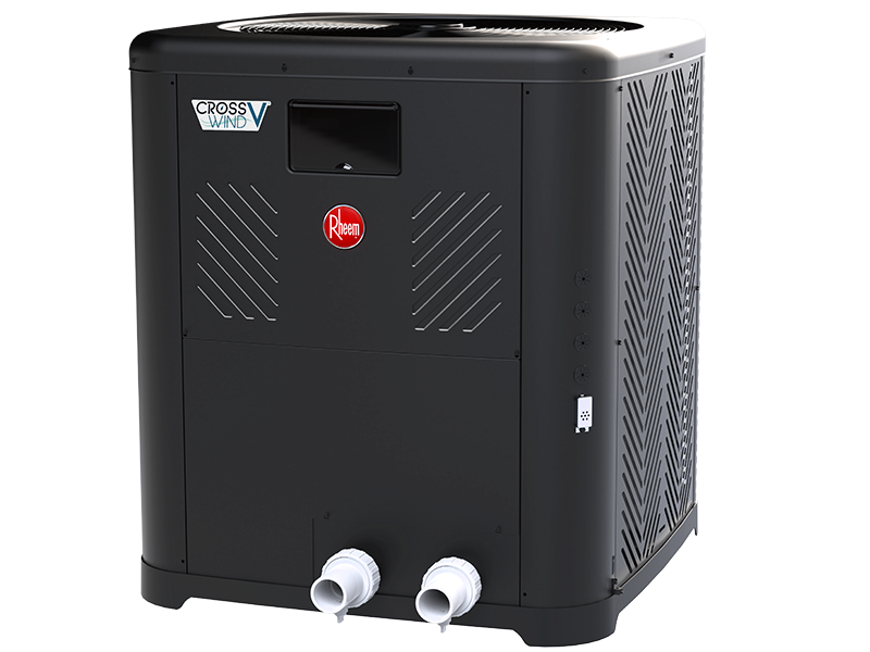 Raypak CrossWind V 118000 BTU Pool and Spa Heater Efficient Heating Solution
