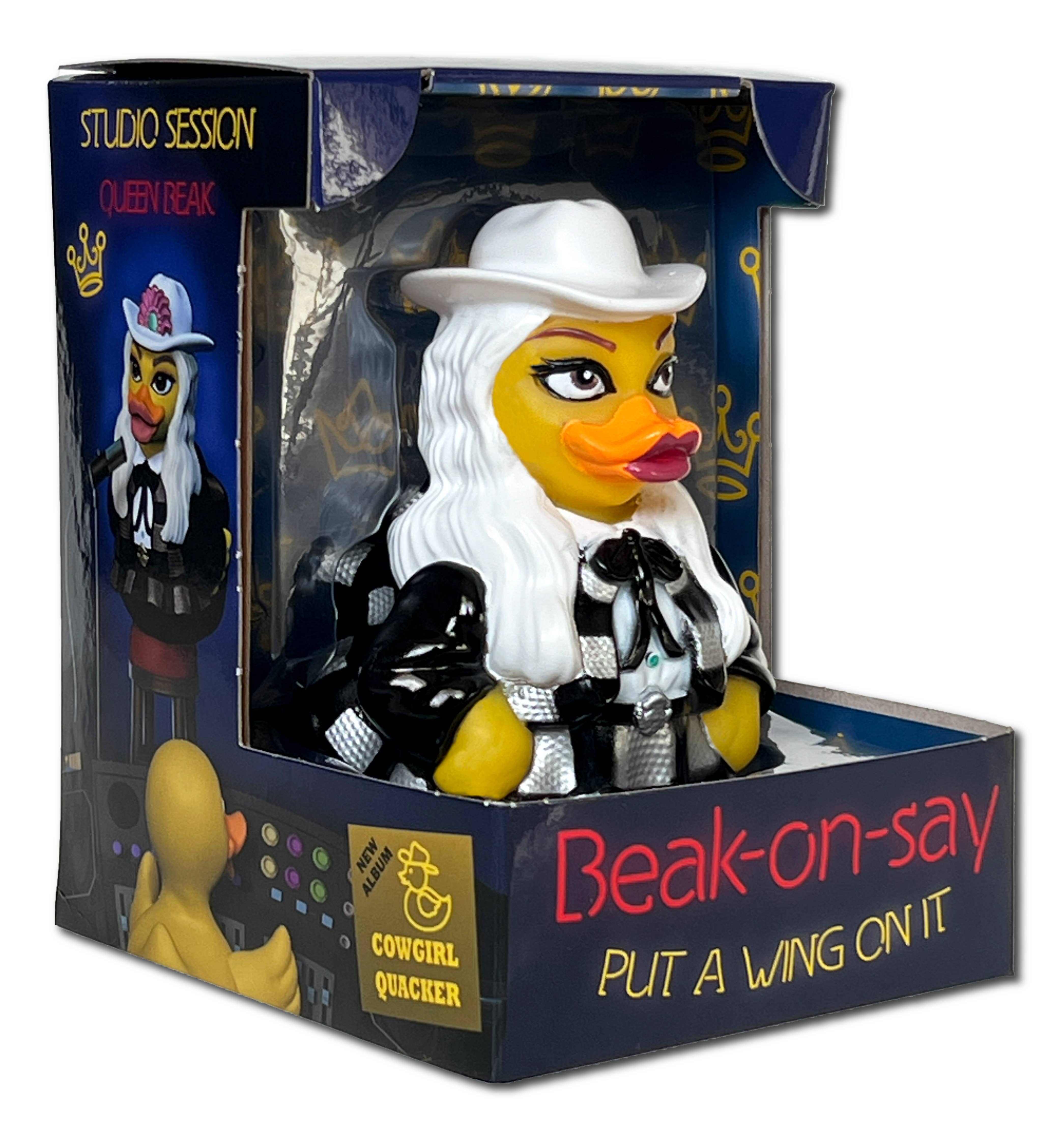 Beak on Say Put a Wing on It Celebrity Rubber Duck Collectible