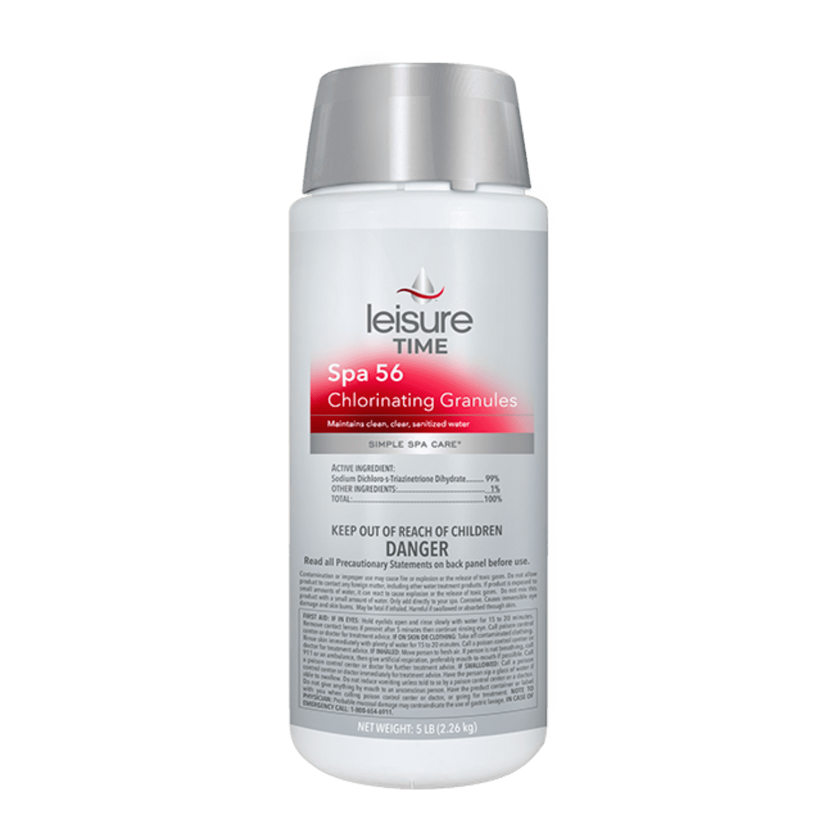 Leisure Time Spa 56 Granules 5lb bottle