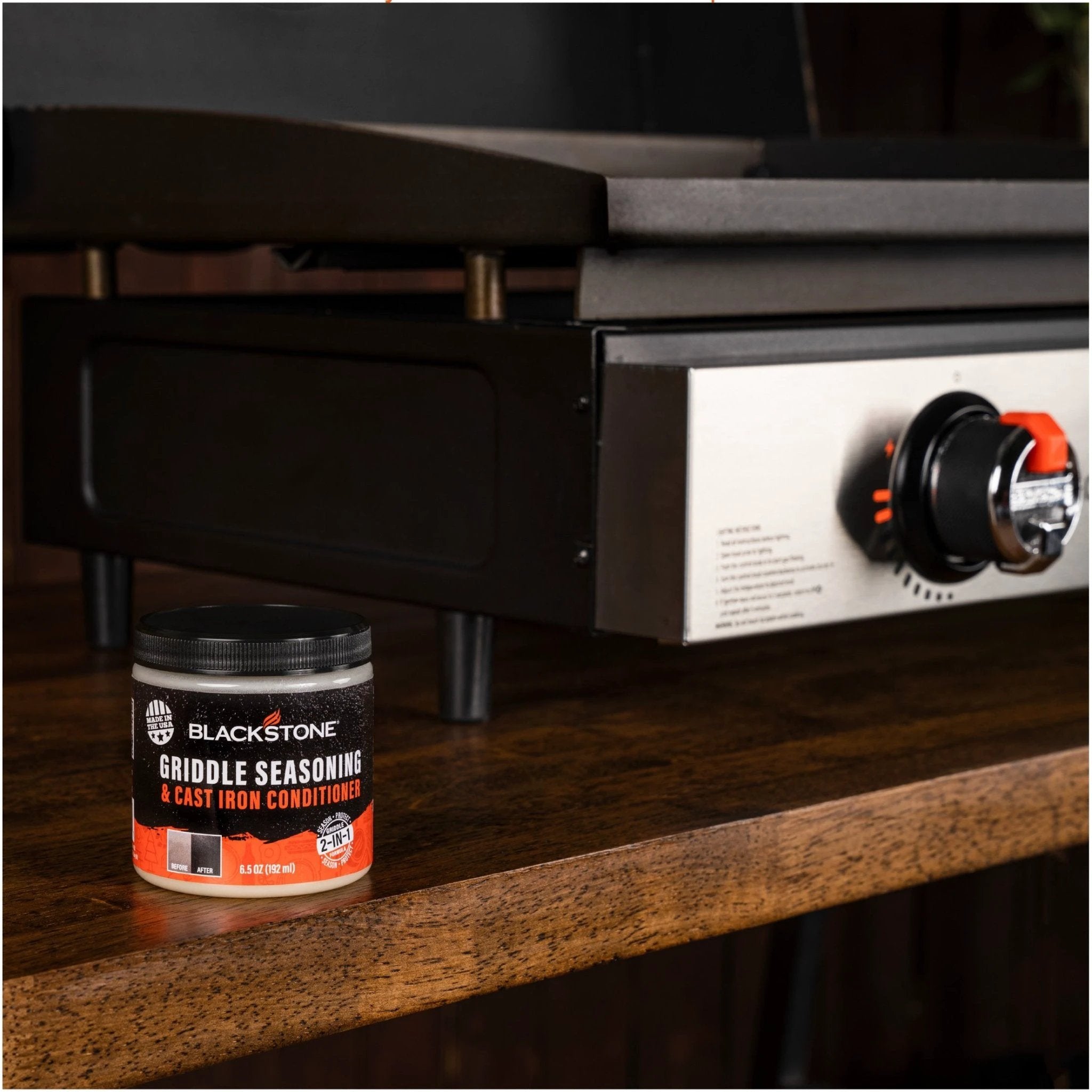Griddle Seasoning & Cast Iron Conditioner (6.5 oz) by Blackstone Products