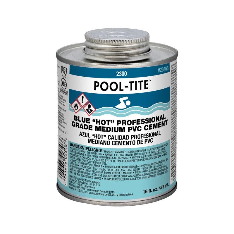Oatey 16 Oz. Pool-Tite Blue Glue Pipe Cement, 2346S by Oatey