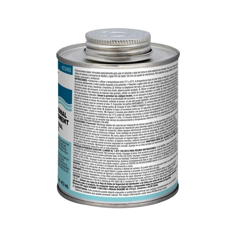Oatey 16 Oz. Pool-Tite Blue Glue Pipe Cement, 2346S by Oatey