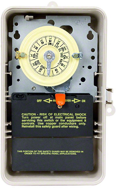 Mechanical 24 Hour Time Switch With Heater Protection