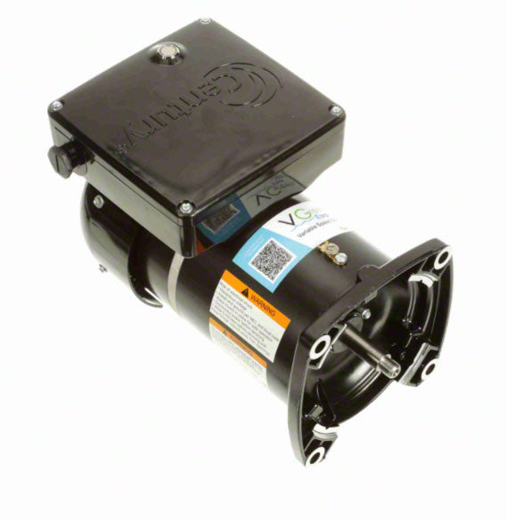 VGreen 2.25 1.50 HP Variable Speed Pump Motor 48Y Square