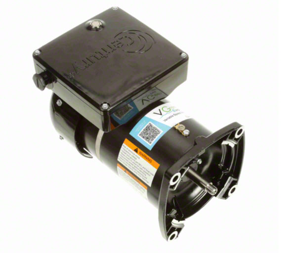 VGreen 1.65 HP Variable Speed Motor 56J C Face 115 230 Volt