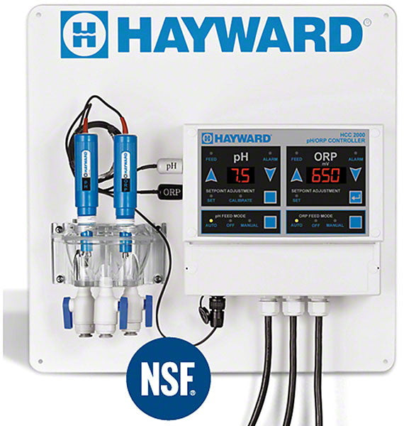 Hayward HCC 2000 Ph ORP Salt Controller With Gold Tip