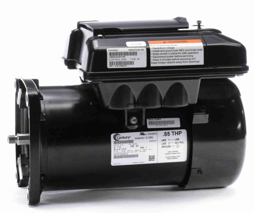 VGreen Variable Speed Motor 1.65HP 48Y Square Flange