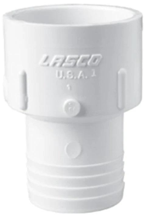 Lasco Schedule 40 Insert Adapter 1.5" Insert x Slip, 474-015 by LASCO