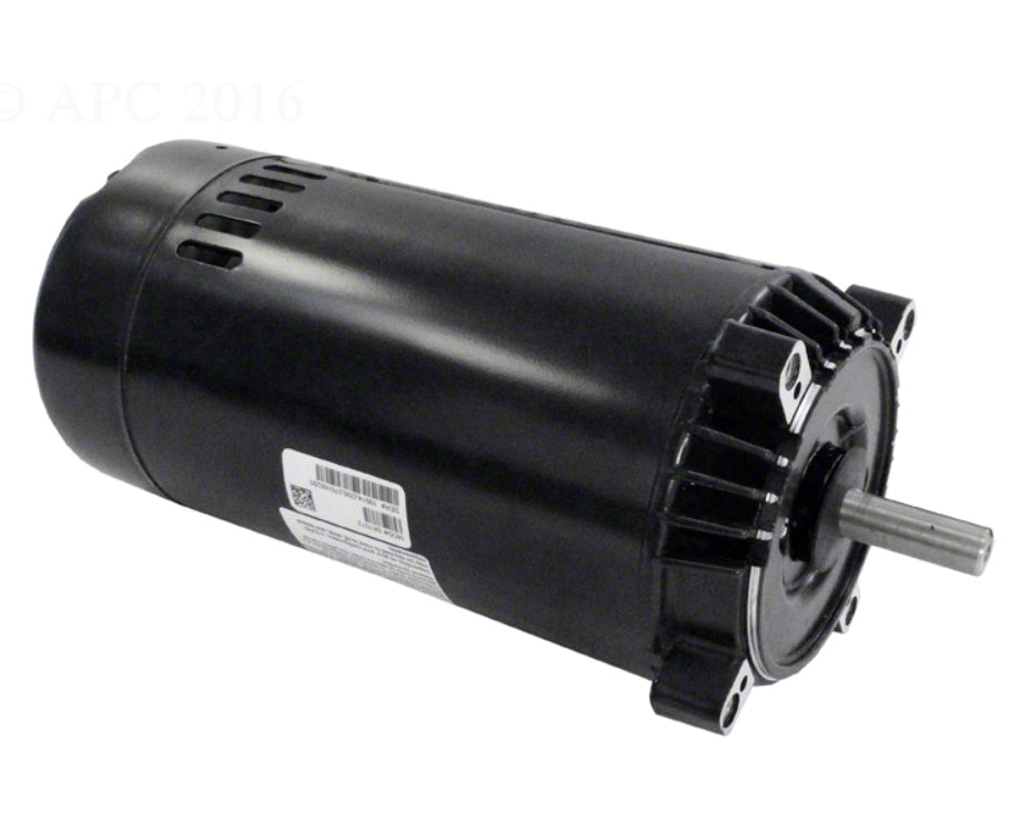 0.75 HP Pump Motor 56C Frame Keyed 115 230 V Single Phase