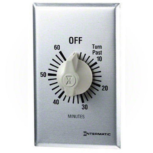 60 Minute Commercial Spring Wound Countdown Timer DPST