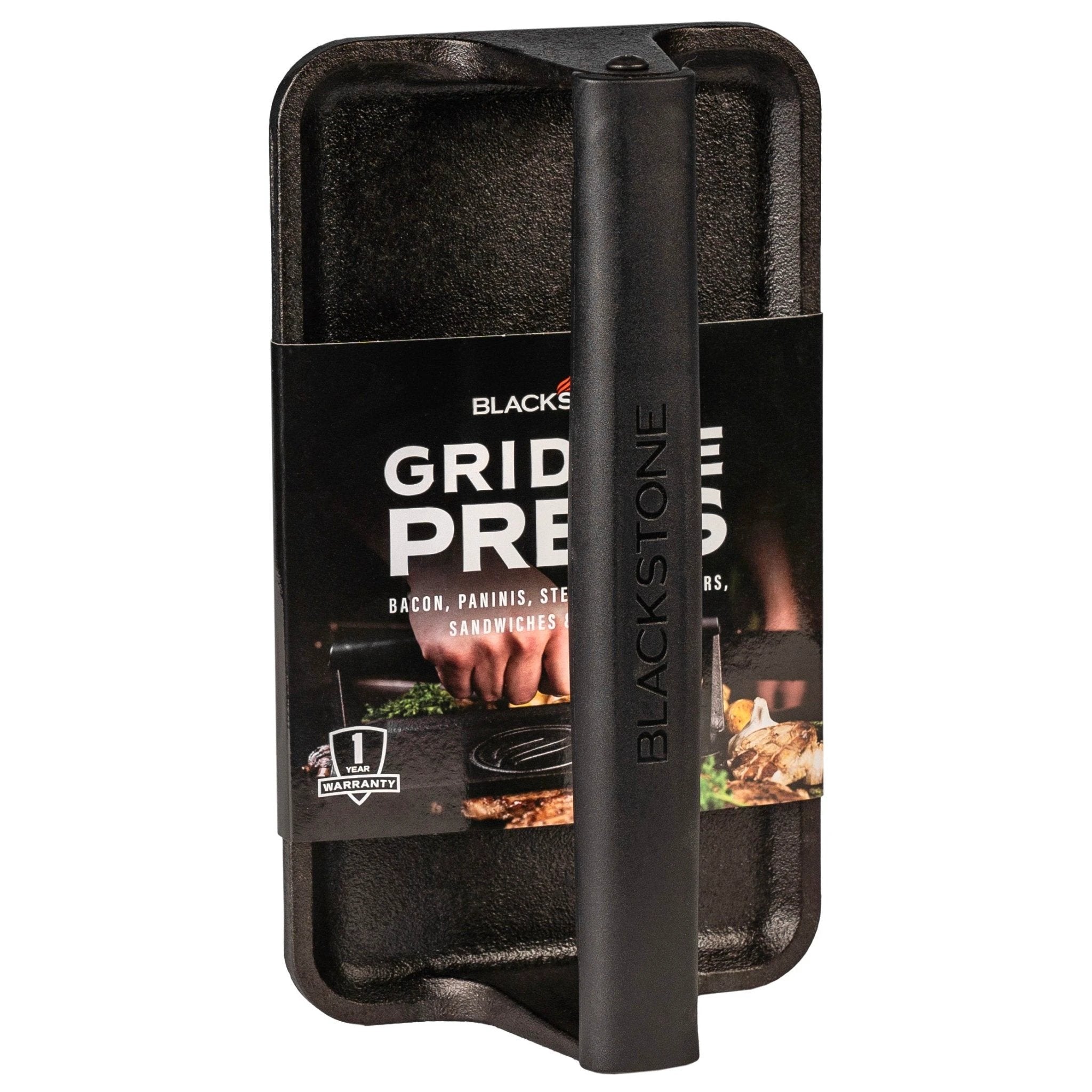 Medium Cast Iron Griddle Press by Blackstone Products