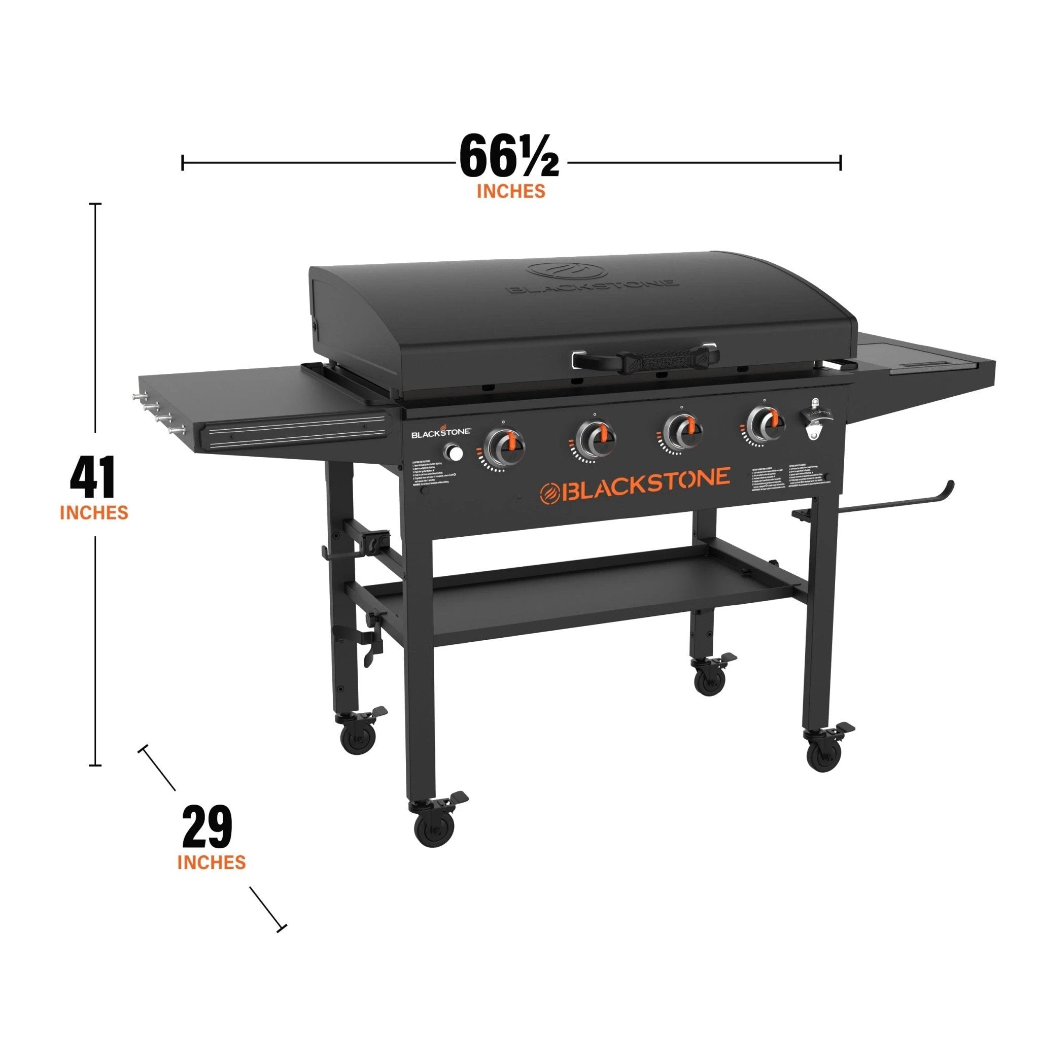 Original 36” Griddle with Hood (Natural Gas) by Blackstone Products
