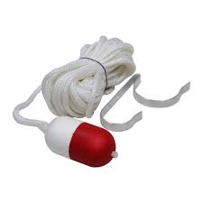 Kemp Usa 10 222 30 30 Ft Throw Rope With Float Buoy Holder
