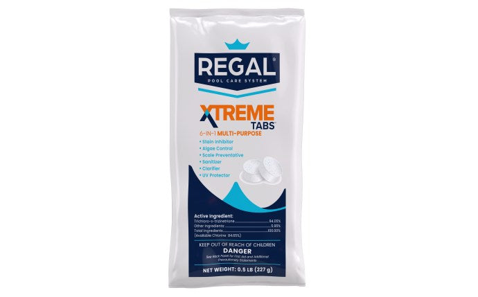 Regal Xtreme 3 Inch Chlorine Tablets 8 Oz Pool Sanitizer