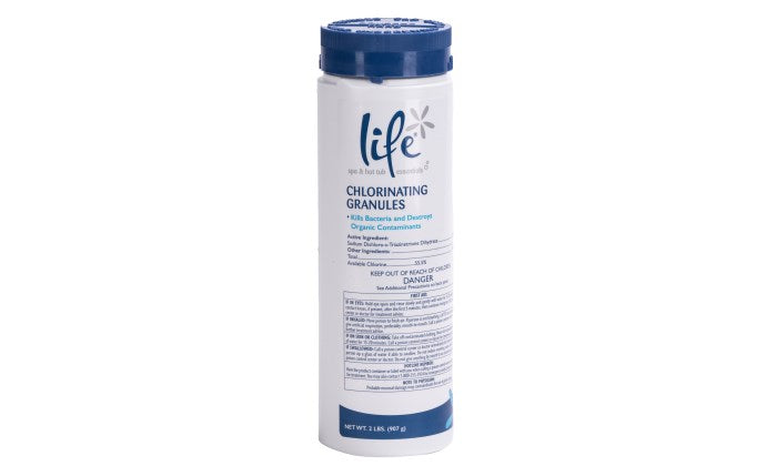 Life Chlorinating Granules 2LBS - Duckies Pool Supply