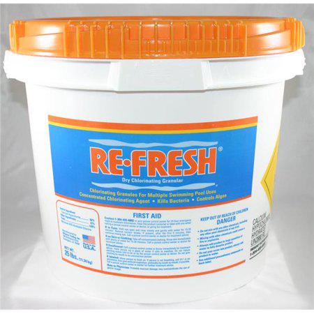 Re-fresh 68% Calcium Hypochlorite Shock - Duckies Pool Supply