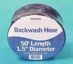Oreq 2" x 50' Light Blue Classic Backwash Hose