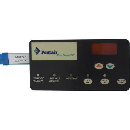 Pentair 472610Z Switch Membrane Pad Replacement for Pool and Spa Heater System - Duckies Pool Supply