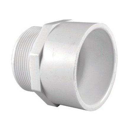 PVC 02109 1600 2 x 2 in. Male Adapter - Duckies Pool Supply